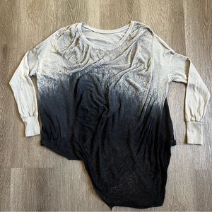 Raquel Allegra basic long sleeve top size 2